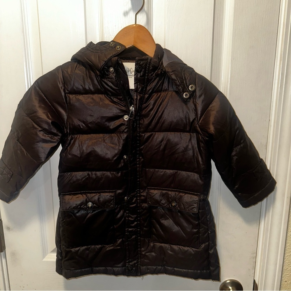 Chickeeduck puffer with hood down jacket 100 5
